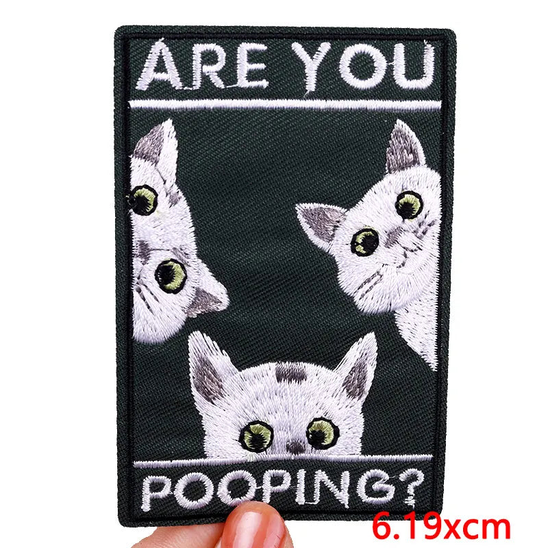 Cat Embroidery Patch