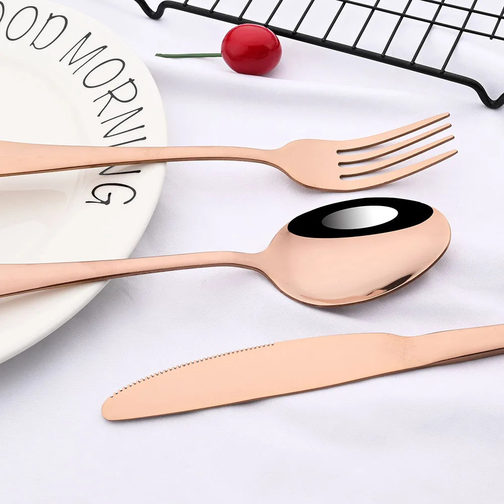 Stainless Steel Tableware Set