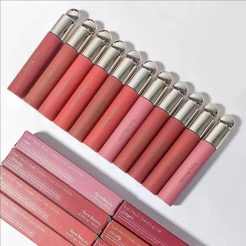 New Smooth Liquid Lip Gloss Hydrating Moisturizing Lasting Natural Bright Lightweight Nutrient Repair Tinted Lip Oil