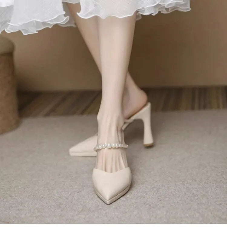 Pointed Toe Mules