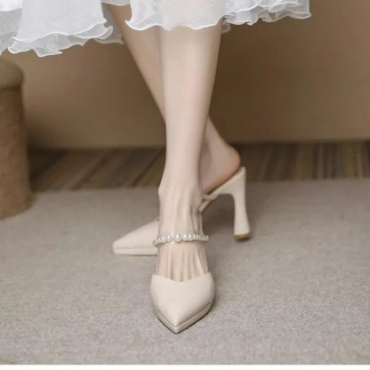 Pointed Toe Mules