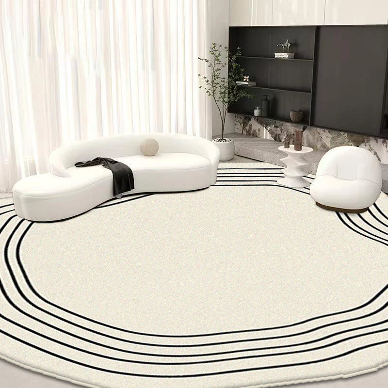 Alfombra de salón de estilo moderno y sencillo