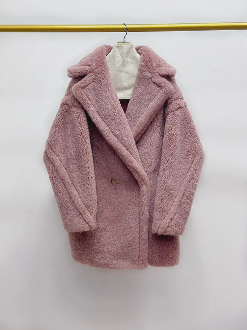 Short Teddy Bear Coat