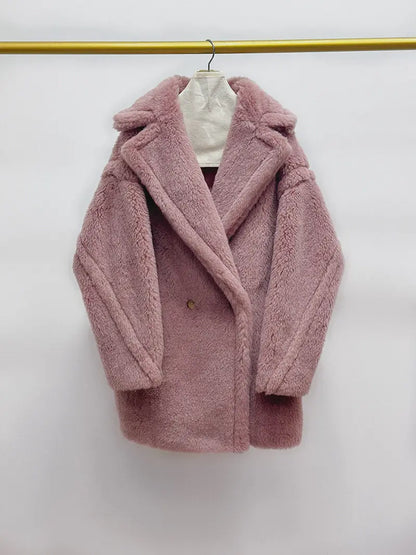 Short Teddy Bear Coat