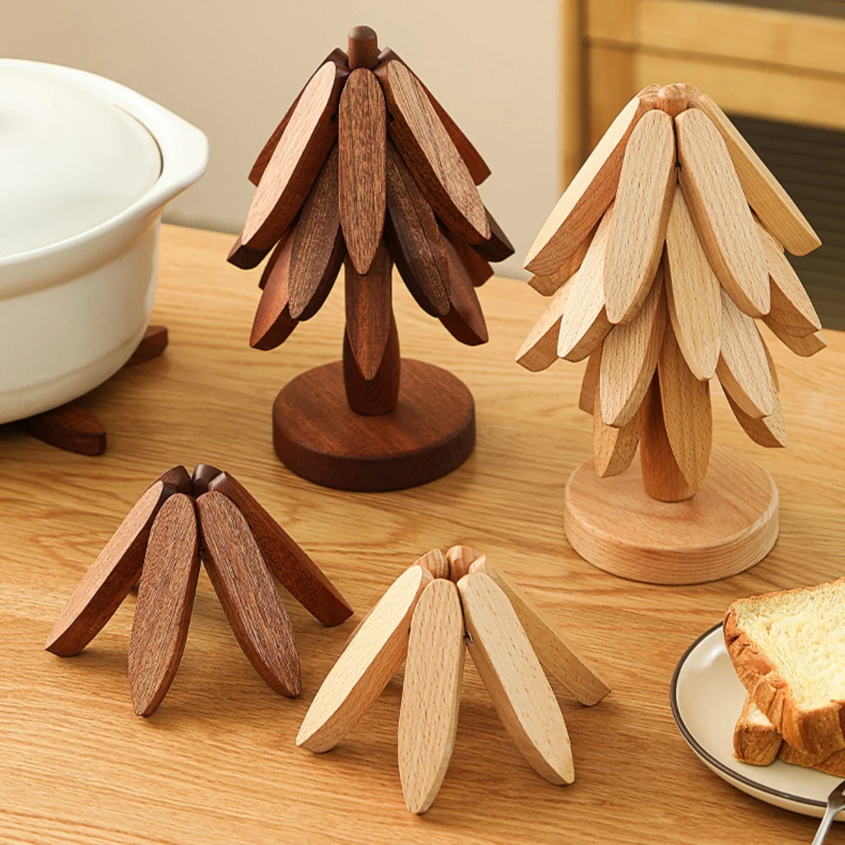 "Heat Insulation Tree", Trivets for Hot Dishes