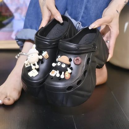 High Platform Clogs