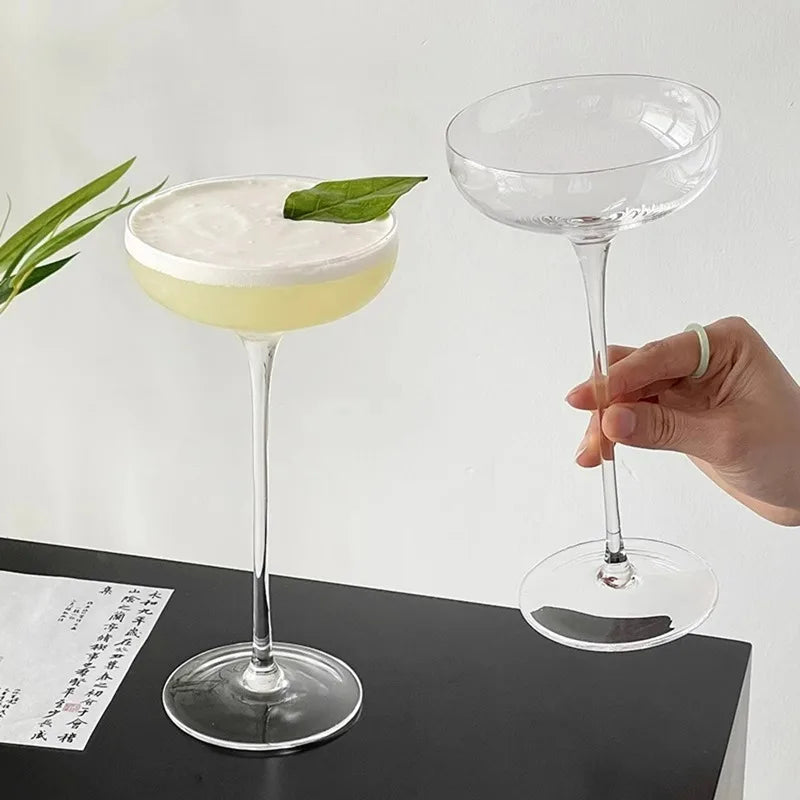 Transparent Martini Glass