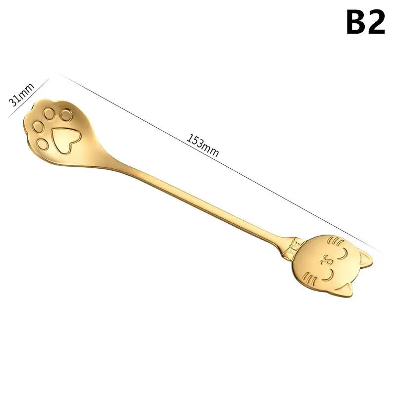 Stainless Steel Coffee Mixing Spoon