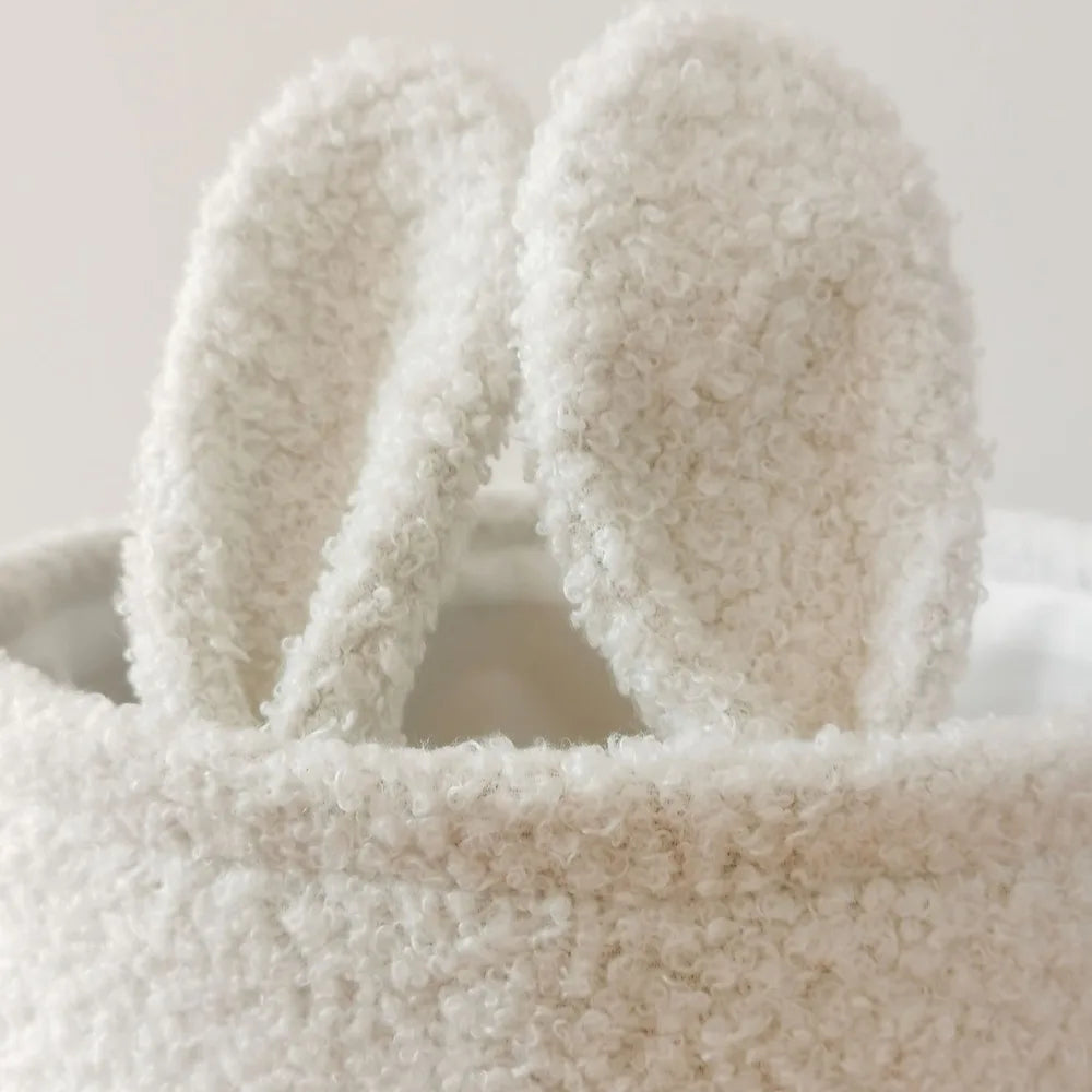 Soft Plush Sundries Storage Basket