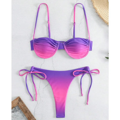 Ombré Underwire Bikini