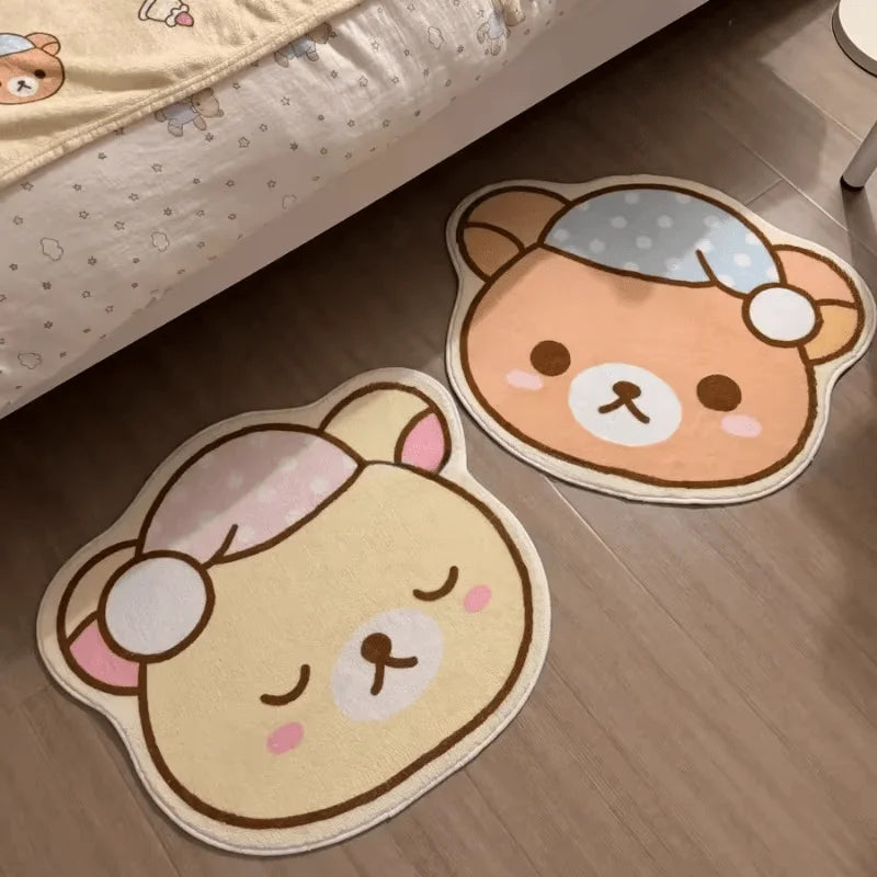 Alfombra de oso de dibujos animados