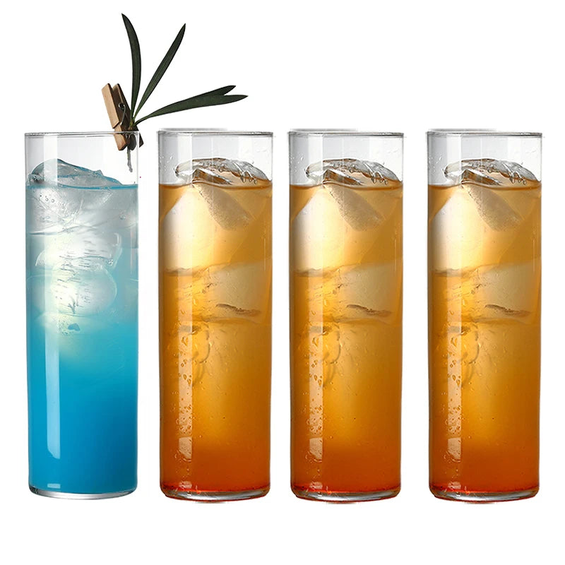 4PCS Ultra Light Crystal Highball Glasses