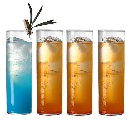 4PCS Ultra Light Crystal Highball Glasses
