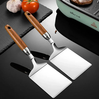 Stainless Steel Square Head Cooking Spatula