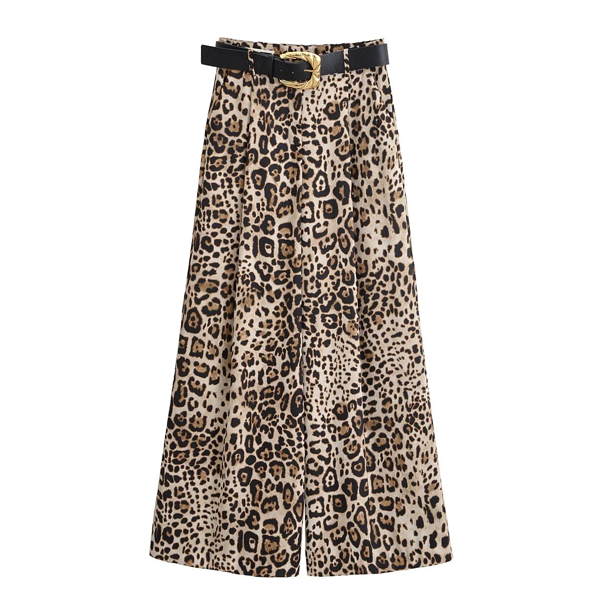 High Waist Wide Leg Pants