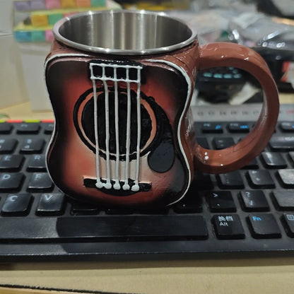 Resin Musical Instrument Coffee Mug