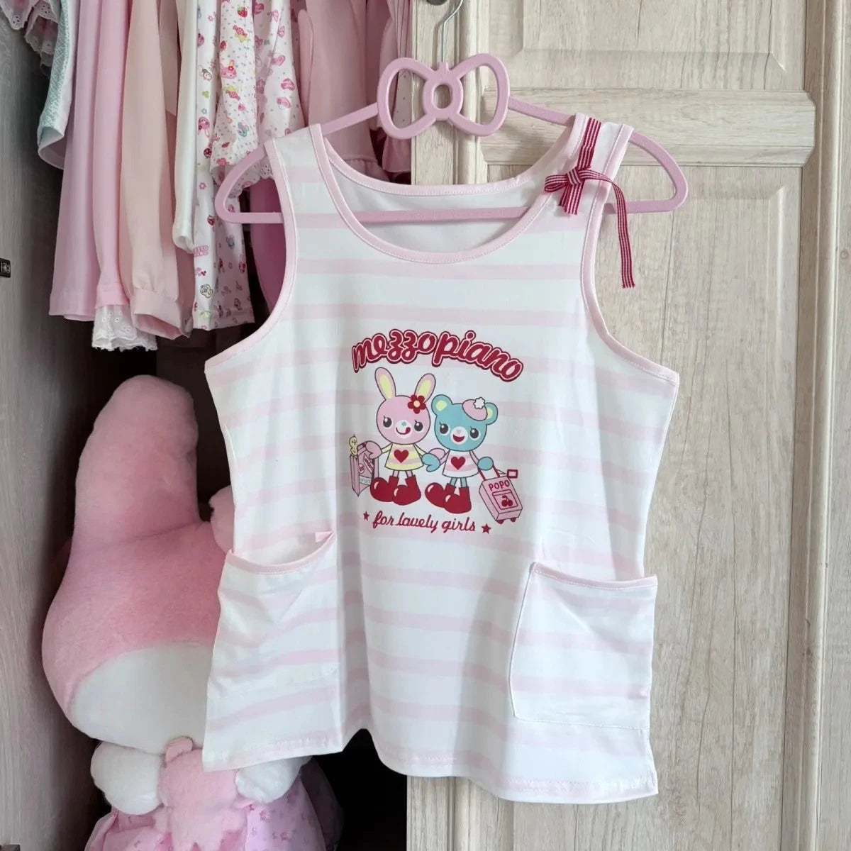 Sweet Kawaii Print Blouse