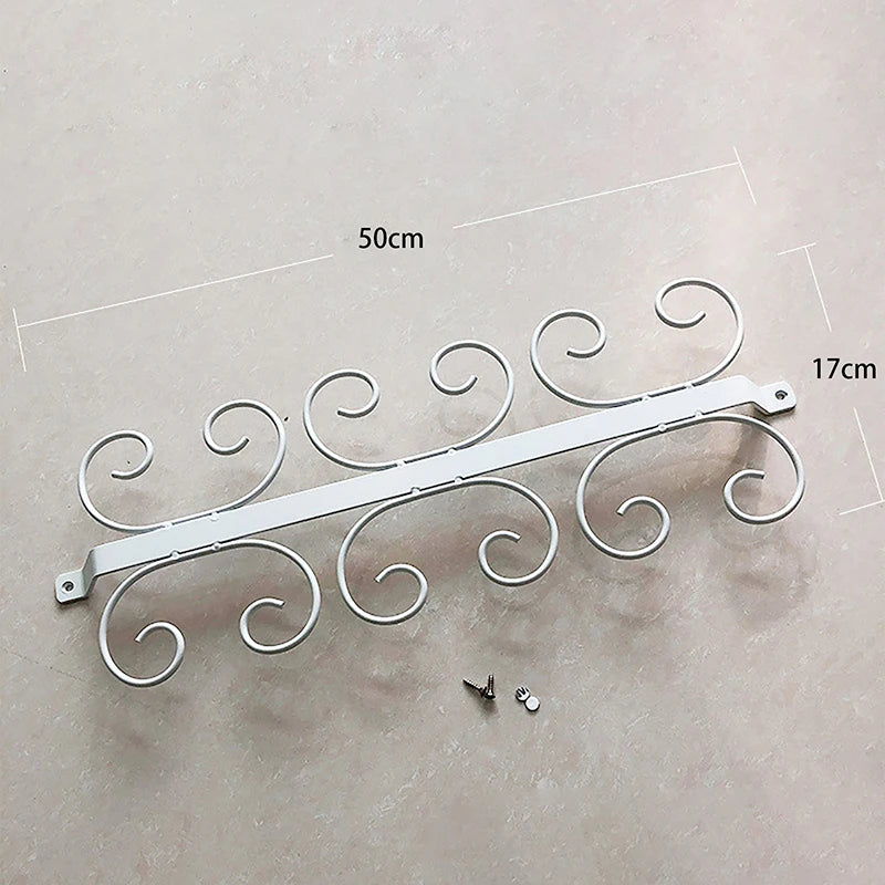 4/8/12 Cups Metal Wine Glass Rack Holder