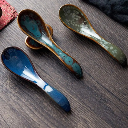 Ceramic Soup Spoon