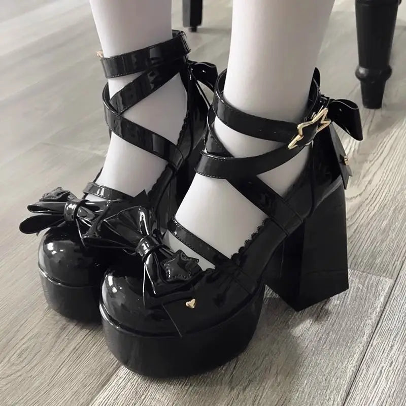 Mary Jane High Heels