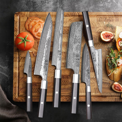 Damascus Steel Professional Kitchen Knives