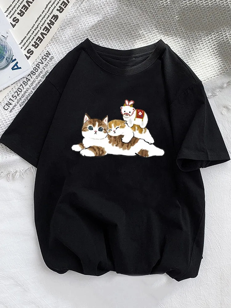 Funny Orange Cats T-shirt