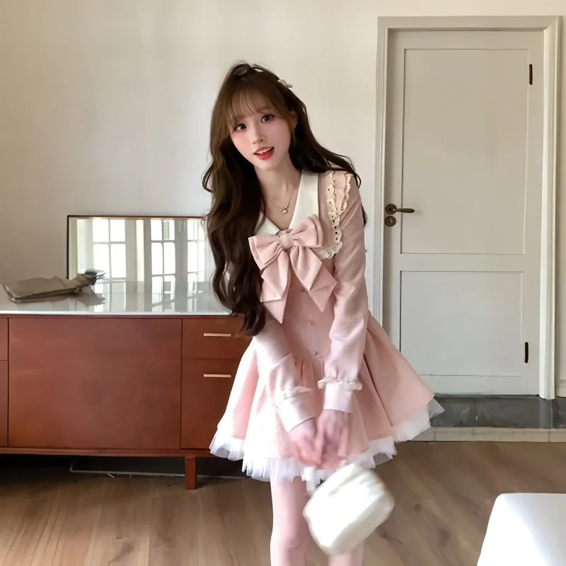 Lace Bow Dress