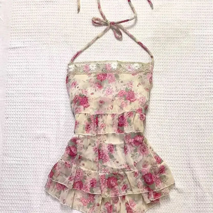 Floral Sleeveless Vest