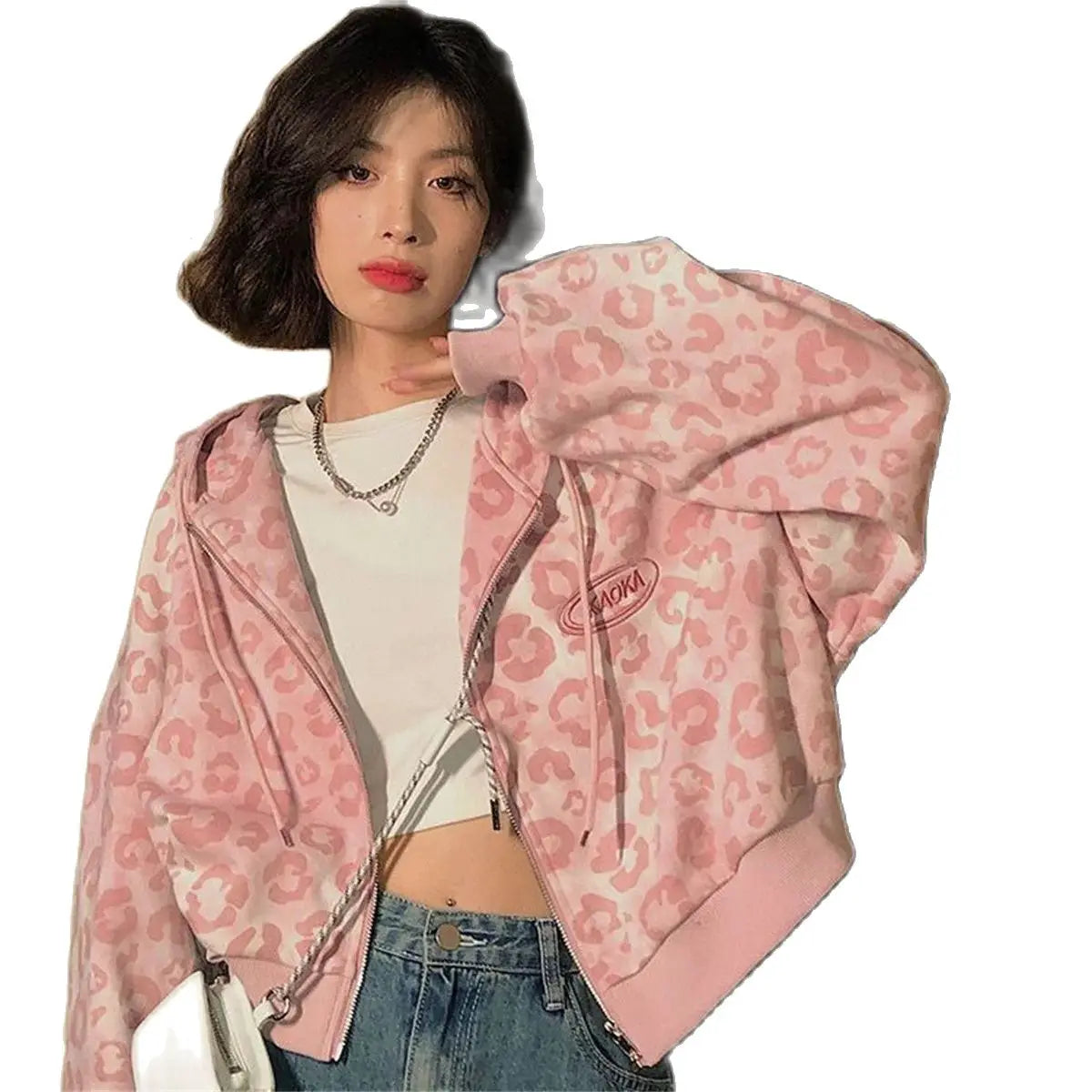Leopard Print Hoodie