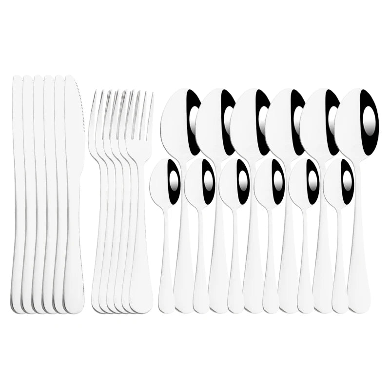 Stainless Steel Tableware Set