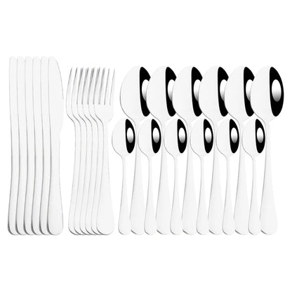 Stainless Steel Tableware Set