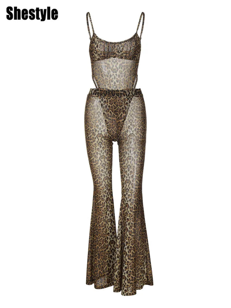 Conjunto de Malla de Leopardo