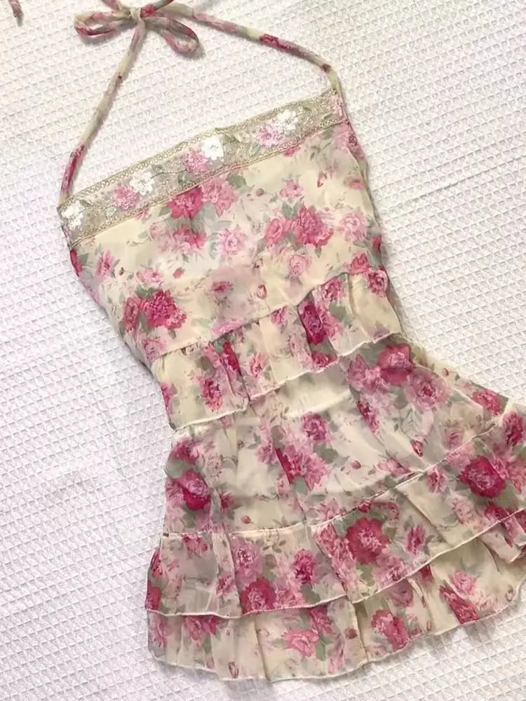 Floral Sleeveless Vest