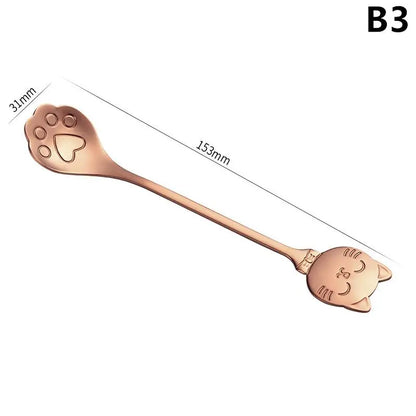 Stainless Steel Coffee Mixing Spoon