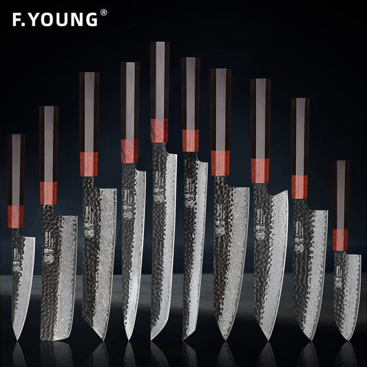 Japanese Chef Knife Damascus Steel