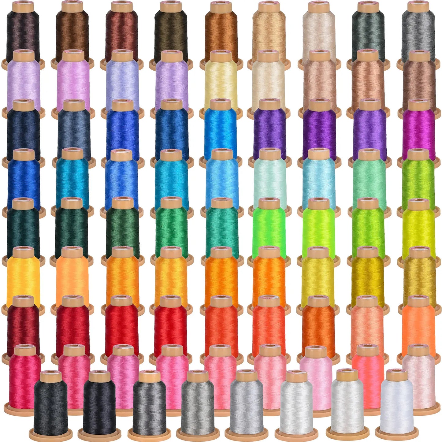 80Pcs Colors Embroidery Threads