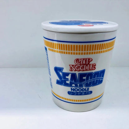 Cup Noodle-shaped Mug with Lid
