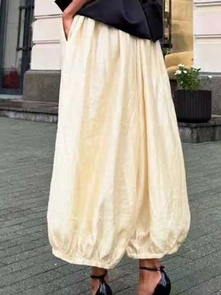 Elegant Sleeveless Hollow Out Loose 2Pc Set