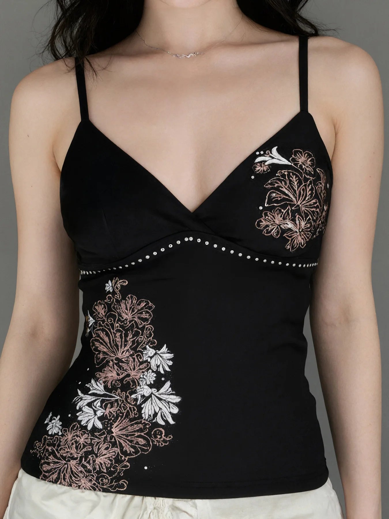 Floral Retro Printed Tank