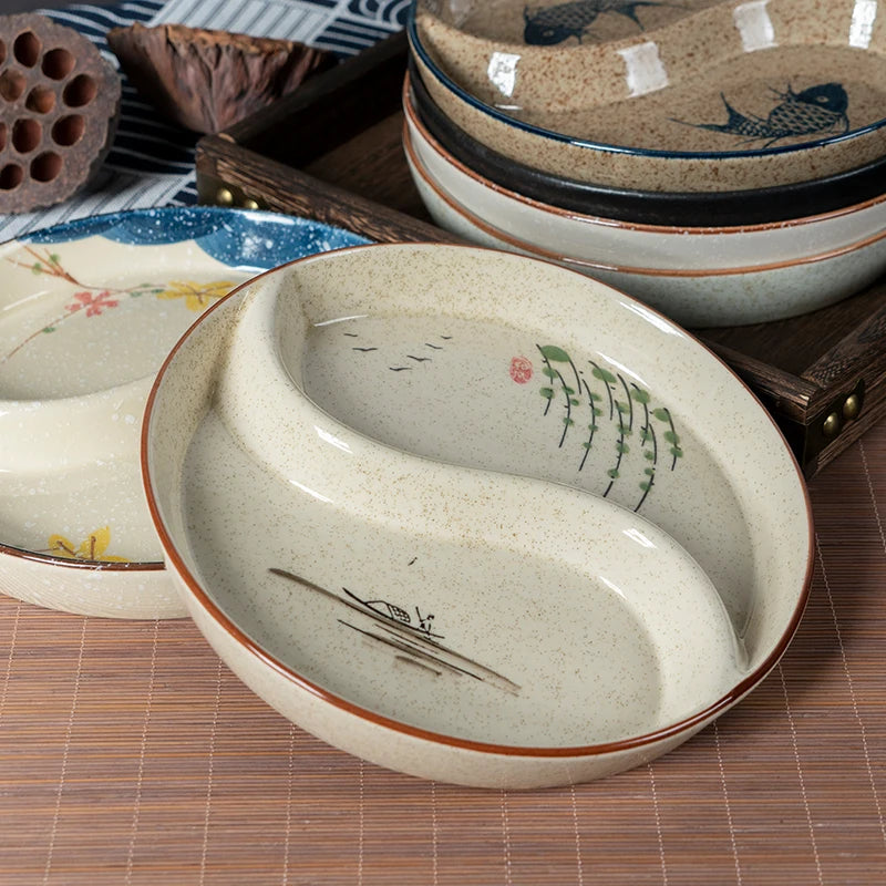 Round Ceramic Plate