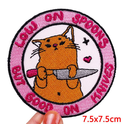 Cat Embroidery Patch