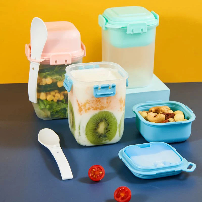 Double Layer Overnight Container