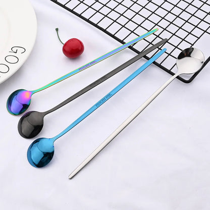 6Pcs Coffee Stirring Spoon Cutlery Set