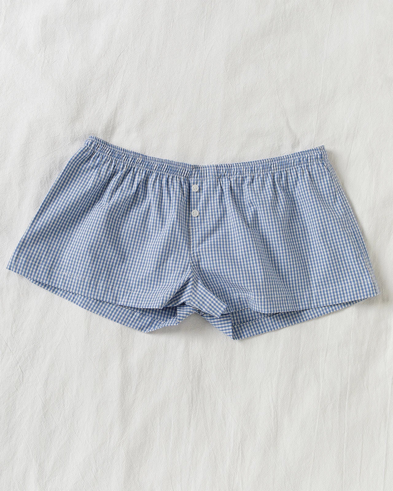 Conjunto de pantalones cortos a cuadros