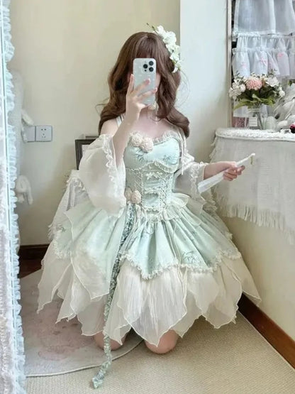Short Sleeve Princess Dress