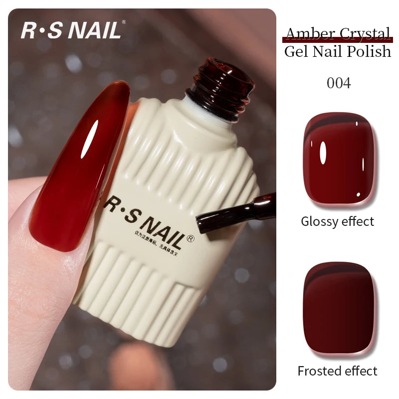 RSNAIL 10g Jelly Amber Gel Nail Polish