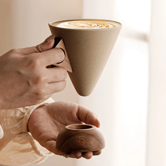 Coarse Ceramic Coffee Cup