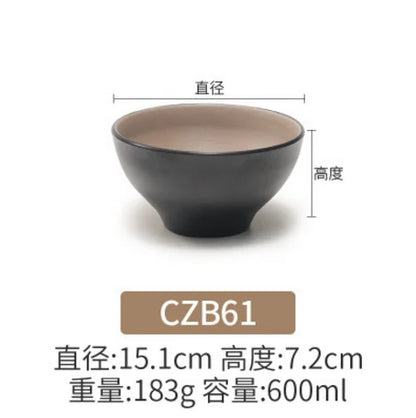 Melamine Japanese Bowl