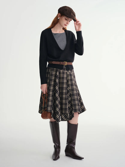 Irregular A-line Skirt
