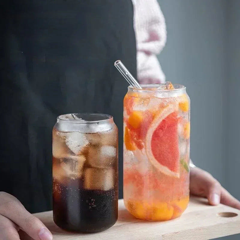 Glass Cup Reusable Straw
